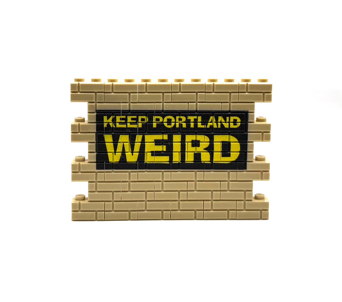 KEEP PORTLAND WEIRD Custom Graffiti Wall