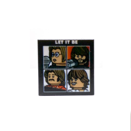 Let it Build Album Homage Custom Printed Tile