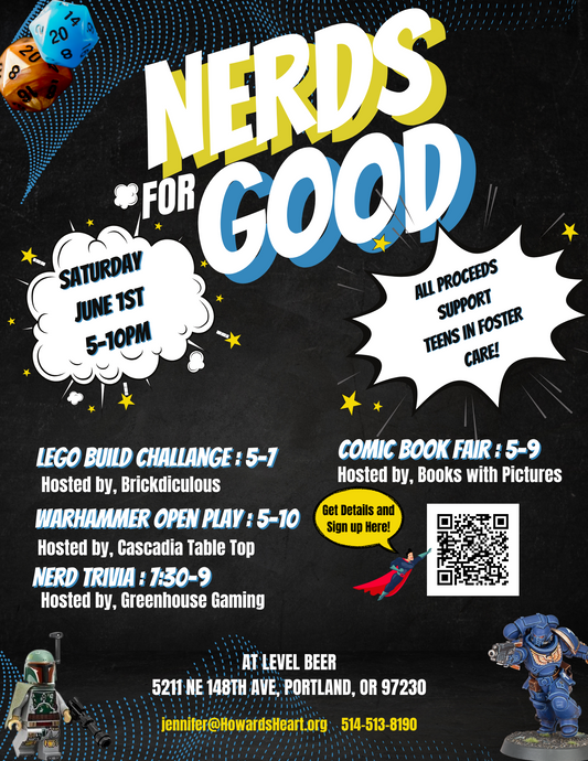 Nerds for Good: LEGO Build Challenge!