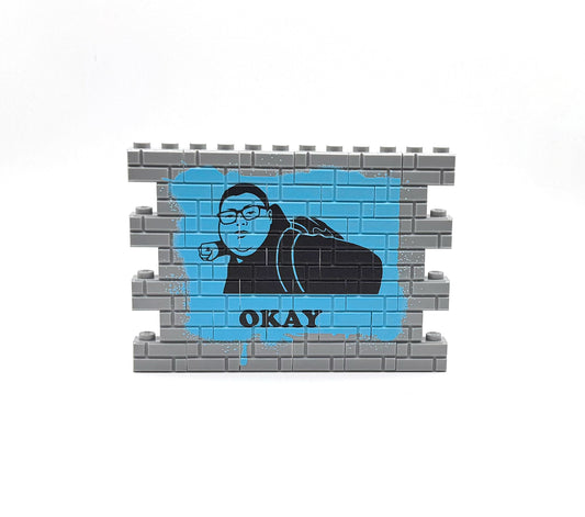 OK Punch-Out Custom Graffiti Wall