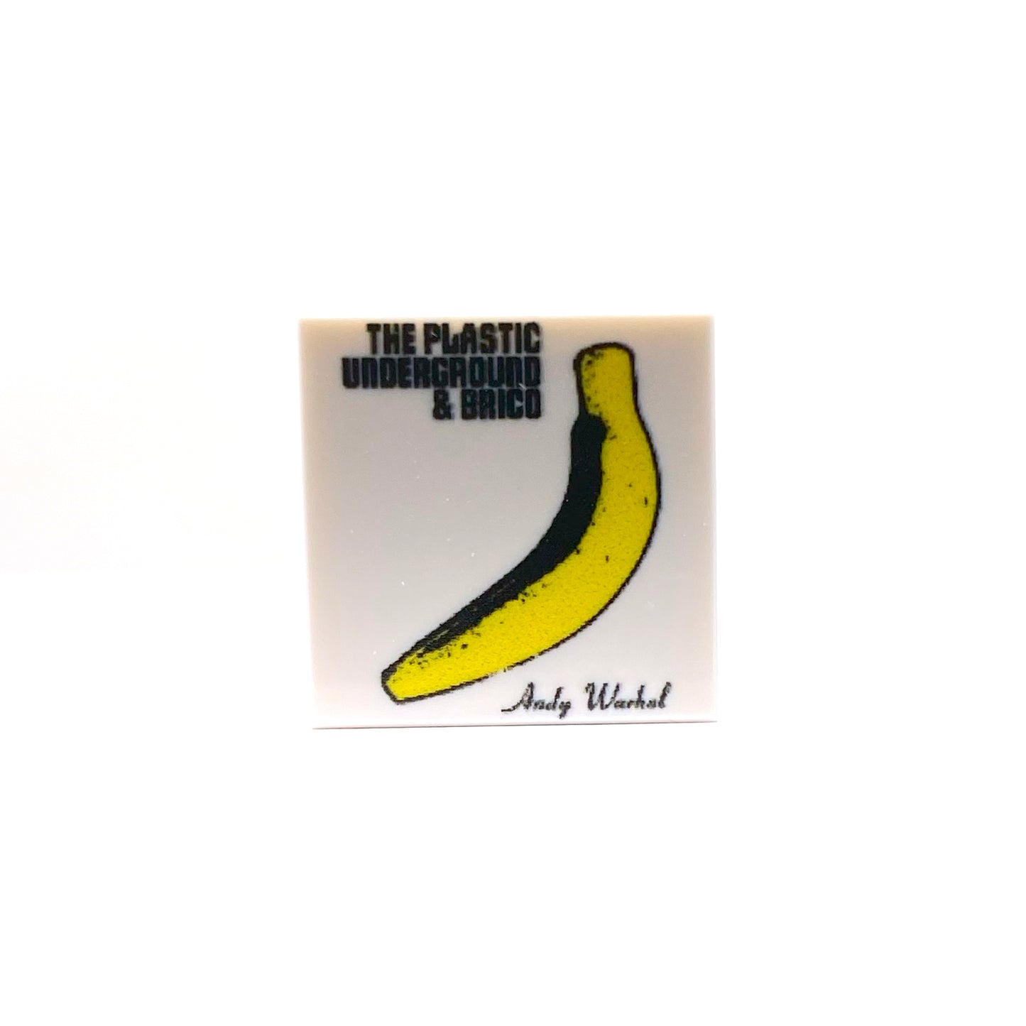 The Plastic Undergound & Brico Album Homage Custom Printed Tile