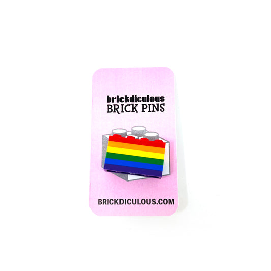 Pride Brick Pin