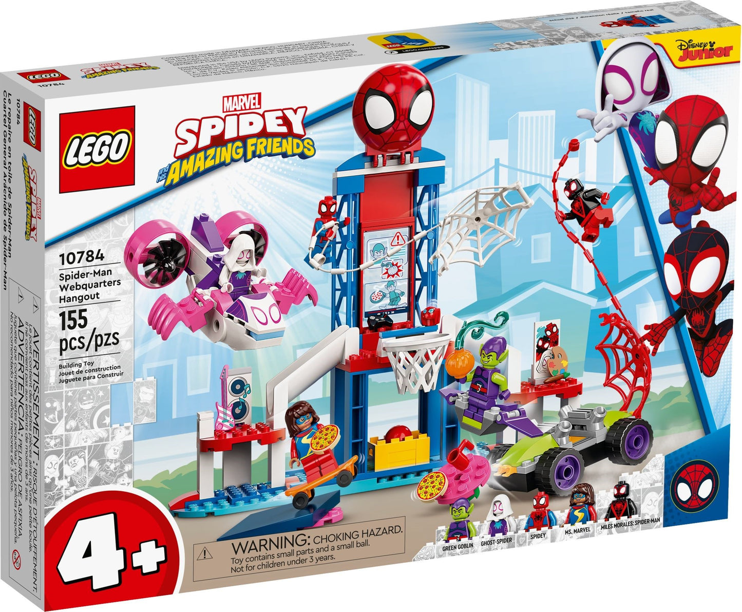 10784 Spider-Man Webquarters Hangout