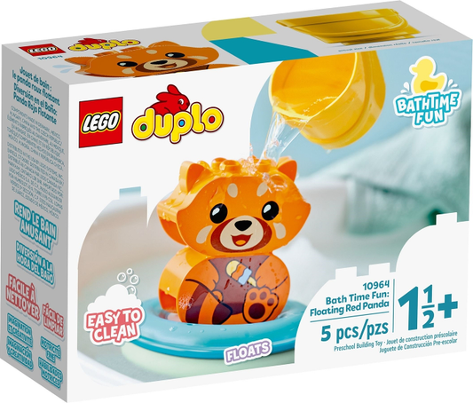 10964 Bath Time Fun: Floating Red Panda