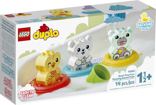 10965 Bath Time Fun: Floating Animal Train