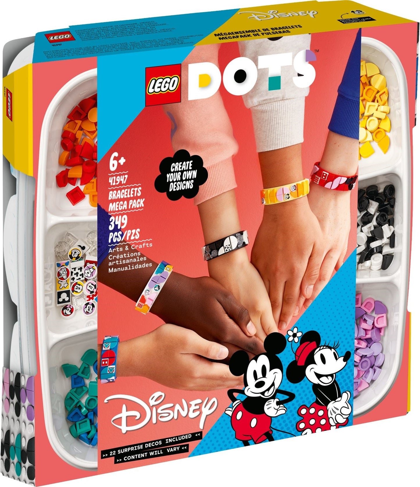 41947 Mickey & Friends Bracelets Megapack