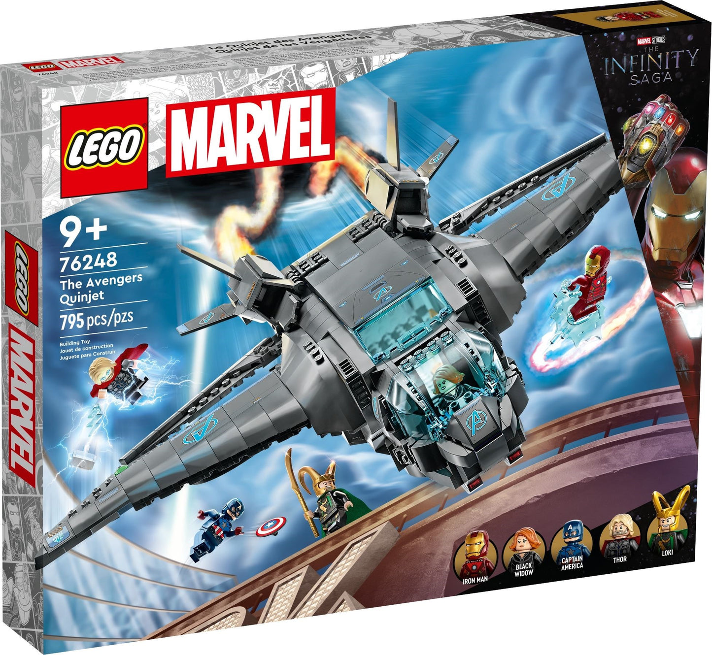 76248 The Avengers Quinjet