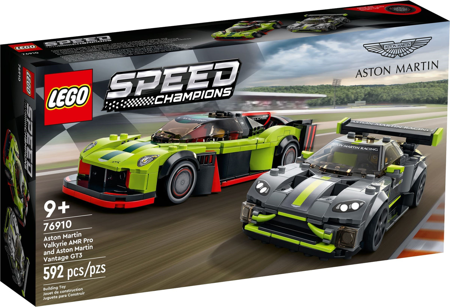 76910 Aston Martin Valkyrie AMR Pro and Aston Martin Vantage GT3