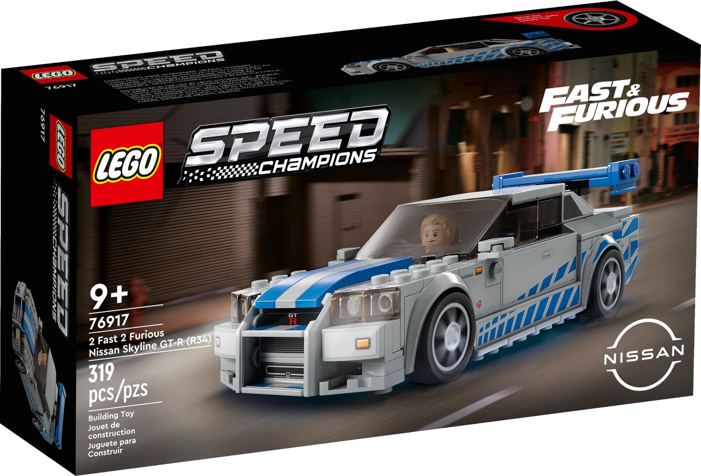 76917 2 Fast 2 Furious Nissan Skyline GT-R (R34)