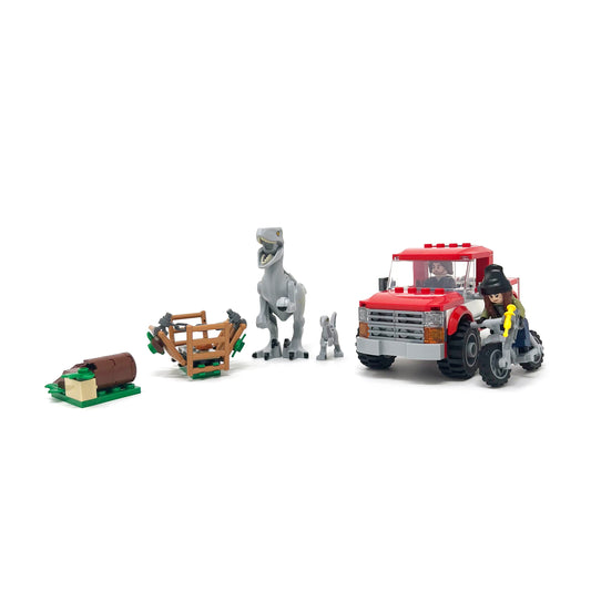 76946 Blue & Beta Velociraptor Capture (Used)