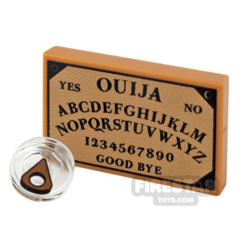 Round Ouija Board and Planchette