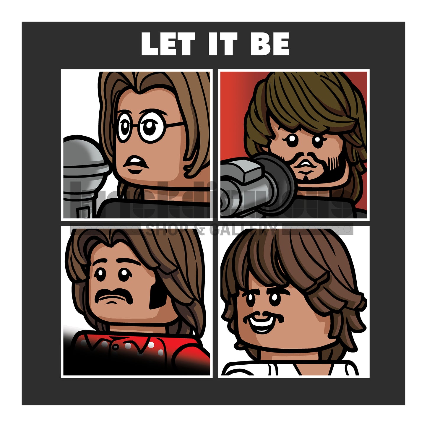 Let it Build Album Homage Print