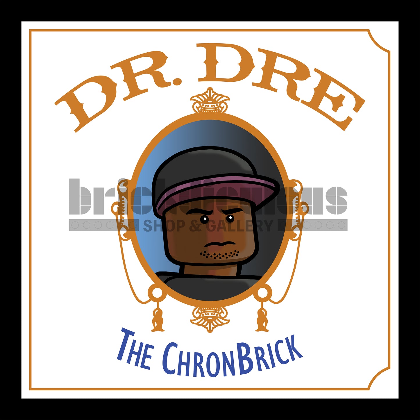 The ChronBrick Album Homage Sticker