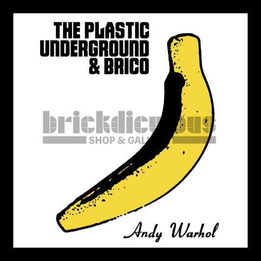 The Plastic Undergound & Brico Album Homage Print