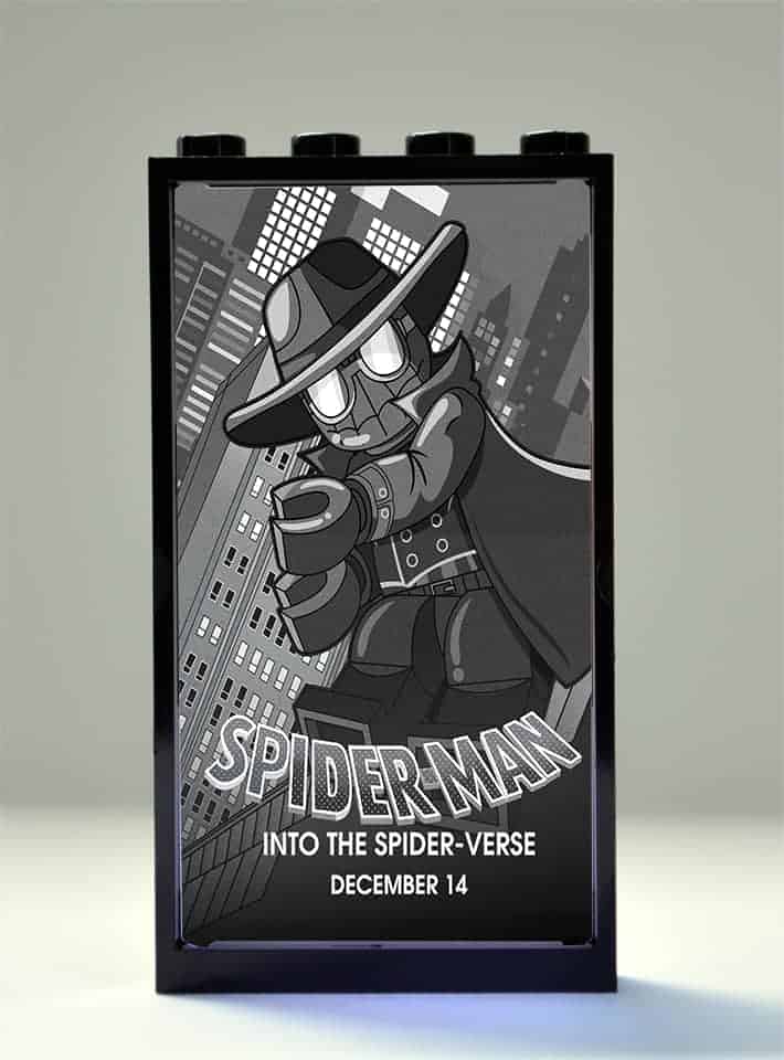 Into the Spider-verse (Noir) Movie Poster